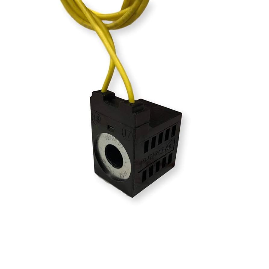 Amazon.com: 10V DC Solenoid Coil 25W Dual Lead Wire for